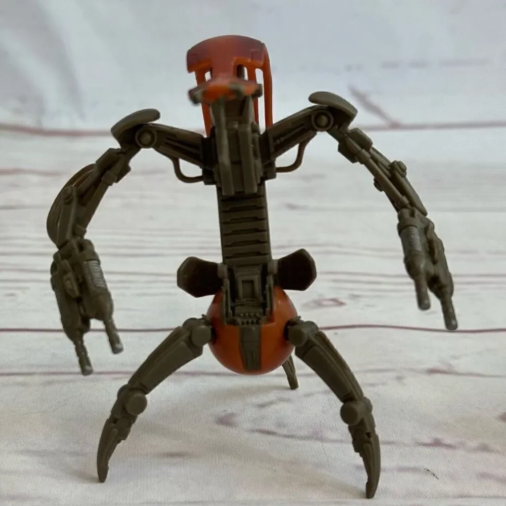 Star Wars Episode Ii Attack of the Clones Destroyer Droid Hasbro 2003 2 piece se
